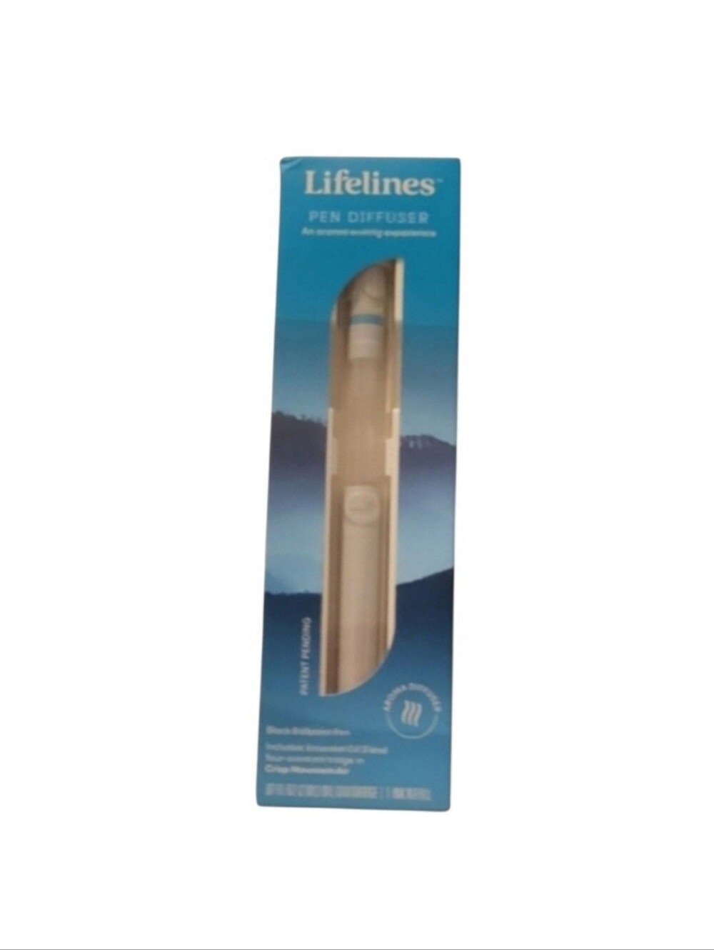 NEW Lifelines Crisp Mountain Air with Essential Oil Blend Pen Diffuser